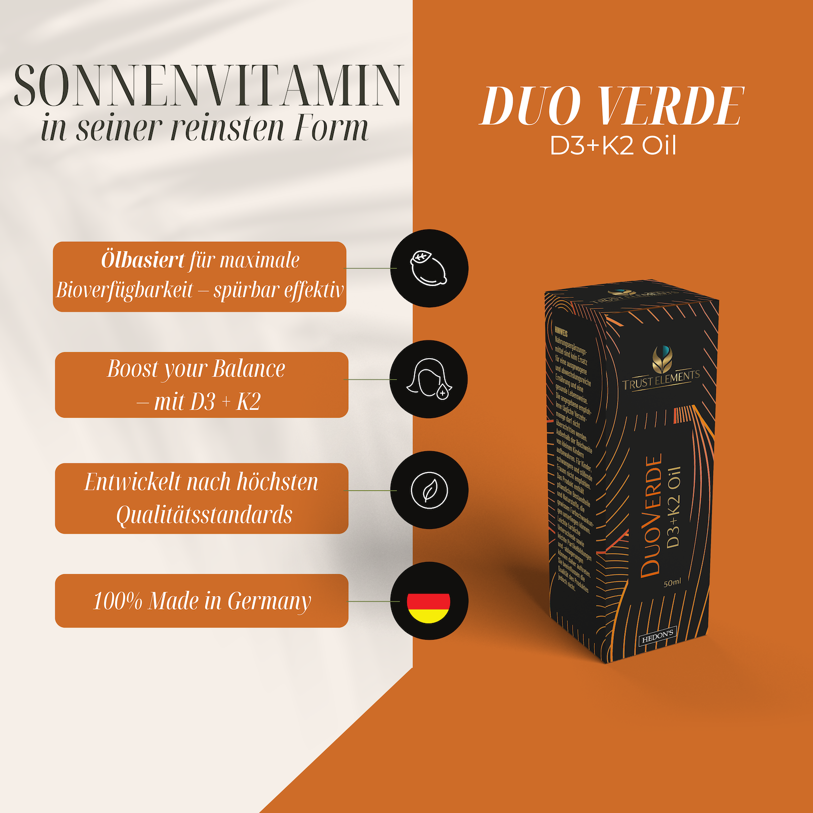 DuoVerde - D3+K2 Oil