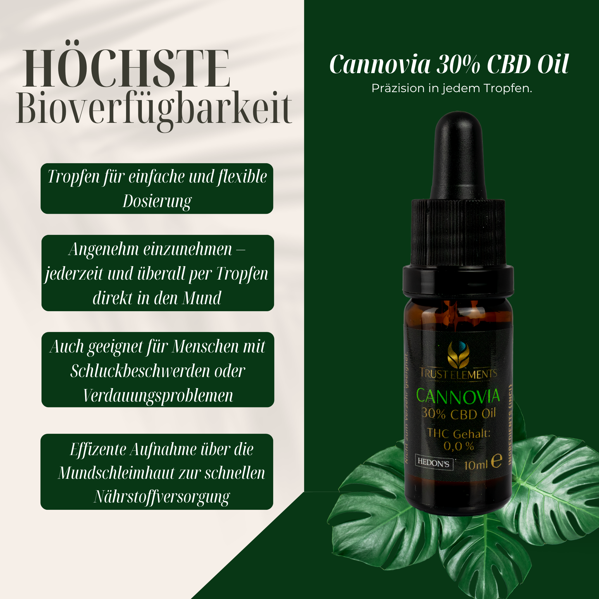 Cannovia 30% CBD Oil