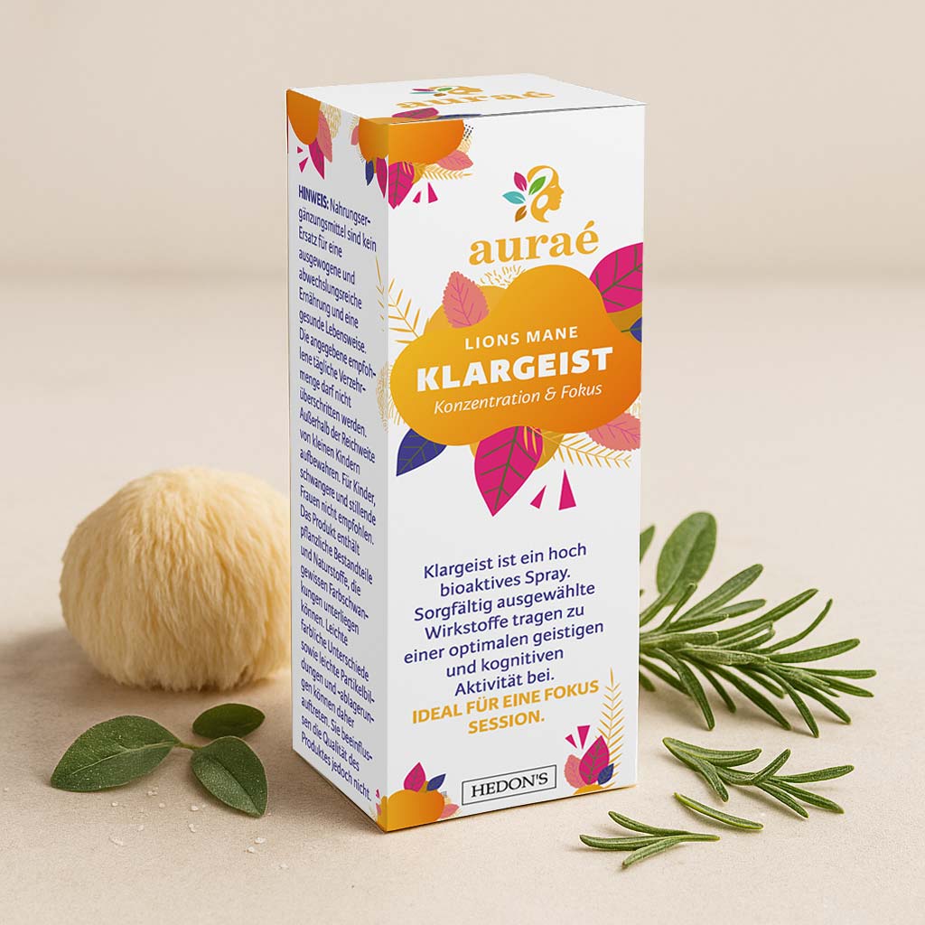 Klargeist Konzentration & Focus Lions Mane