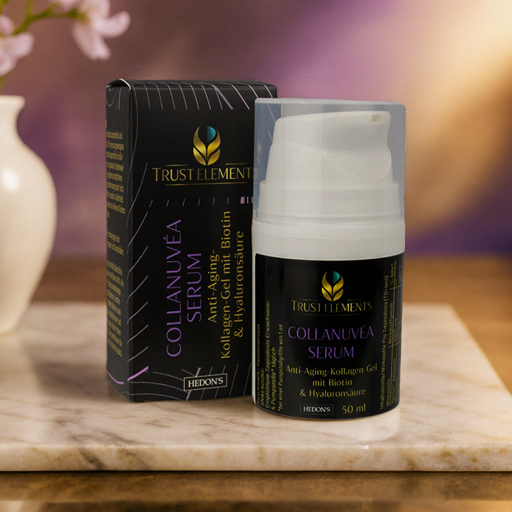 Collanuvéa Serum Anti-Aging-Kollagen Gel mit Biotin & Hyaloronsäure