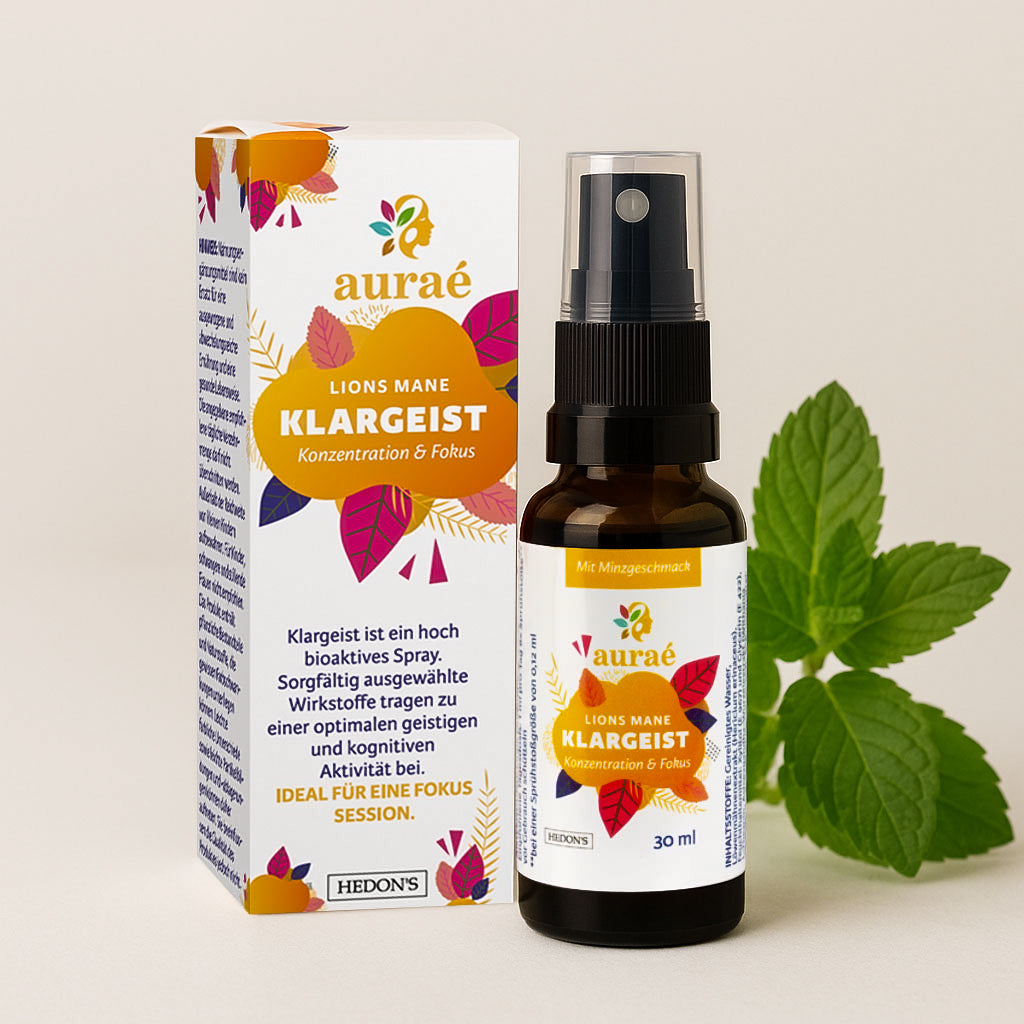 Klargeist Konzentration & Focus Lions Mane