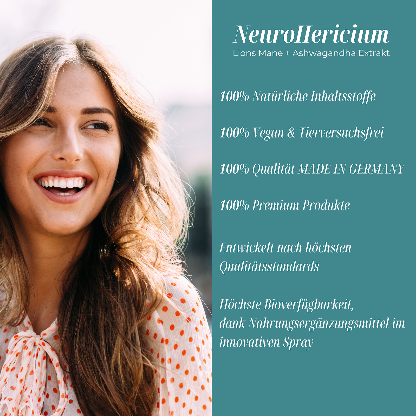 NeuroHericium Lions Mane + Ashwagandha Extrakt