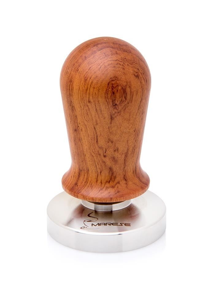 Tamper plan mit Holzgriff 58mm - druckoptimiert