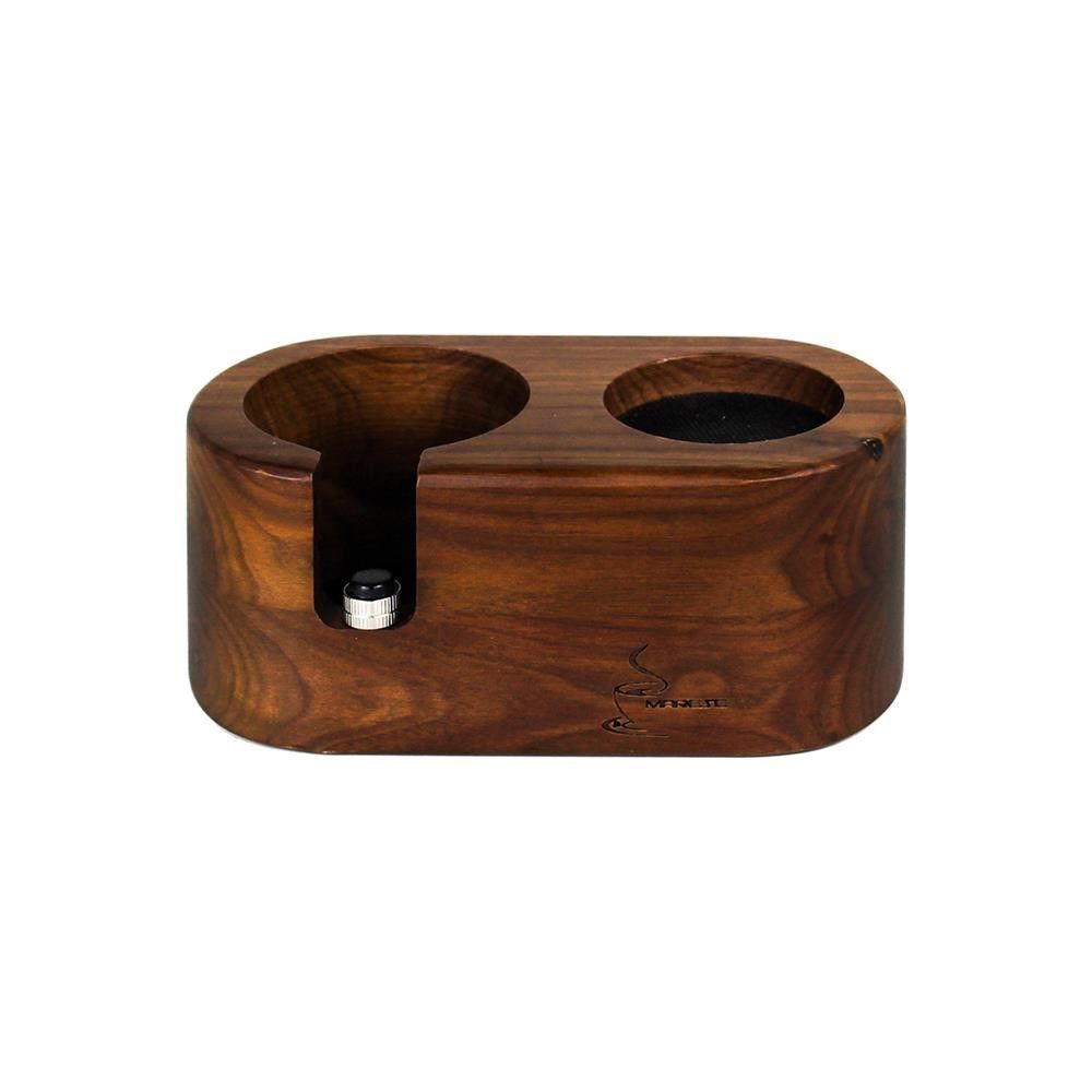 Tamperstation Nussholz