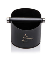 Knockbox rund schwarz